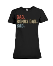 Dad - Bonus Dad - Bad Premium Fit Ladies Tee tile