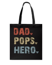 DAD-POPS-HERO Tote Bag tile