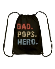 DAD-POPS-HERO Drawstring Bag tile