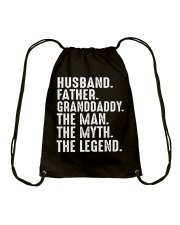 husband-father-granddaddy-the man Drawstring Bag tile
