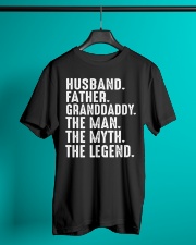 husband-father-granddaddy-the man Classic T-Shirt lifestyle-mens-crewneck-front-3