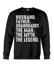 husband-father-granddaddy-the man Crewneck Sweatshirt tile