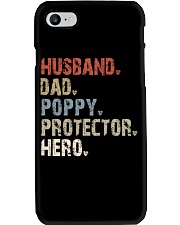 Husband-Dad-Poppy-Protector-Hero Phone Case tile