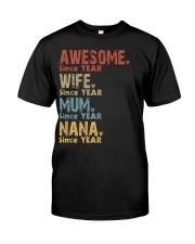 Mum Nana - v56 Classic T-Shirt front