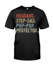 Step Dad - Pop-pop - Protector Hero Premium Fit Mens Tee tile
