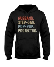 Step Dad - Pop-pop - Protector Hero Hooded Sweatshirt tile