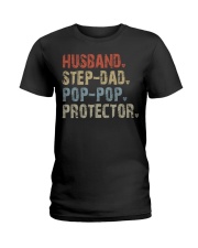 Step Dad - Pop-pop - Protector Hero Ladies T-Shirt tile