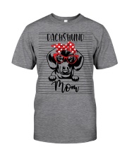 Dachshund Mom Classic T-Shirt front