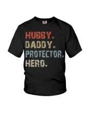 HUBBY-DADDY-PROTECTOR-HERO Youth T-Shirt tile
