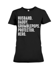 Grumblepops - Protector - Hero Premium Fit Ladies Tee tile