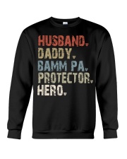 husband-daddy-bamm-pa-protector-hero Crewneck Sweatshirt tile