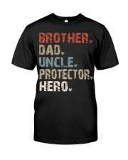 Brother - Dad - Uncle - Protector - Hero Premium Fit Mens Tee tile