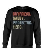Boy Friend - Daddy - Protector - Hero Crewneck Sweatshirt tile