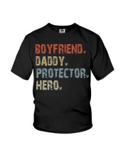 Boy Friend - Daddy - Protector - Hero Youth T-Shirt tile