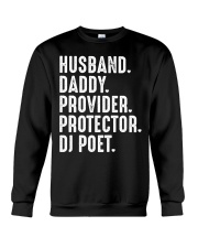 husband-daddy-provider-protector-djpoet Crewneck Sweatshirt tile