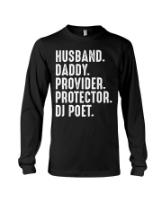 husband-daddy-provider-protector-djpoet Long Sleeve Tee tile