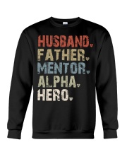 Husband-Father-Mentor-Alpha-Hero Crewneck Sweatshirt tile