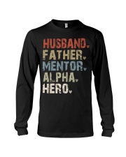 Husband-Father-Mentor-Alpha-Hero Long Sleeve Tee tile