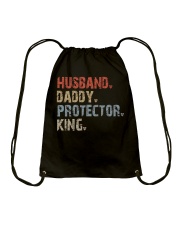 Husband-Daddy-Protector-King Drawstring Bag tile