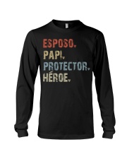 Esposo - Papi- Protector - Heroe Long Sleeve Tee tile