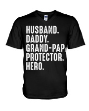 Grand-Papa - Protector - Hero V-Neck T-Shirt tile