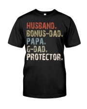 Husband - Bonus Dad - Papa G Dad Protector Premium Fit Mens Tee tile