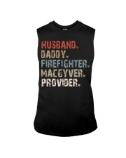 Husband-Daddy-Firefighter-Macgyver-Provider Sleeveless Tee tile