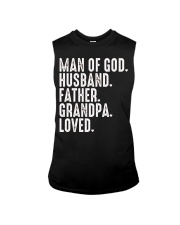 Man Of God-Husband-Father-Grandpa-Loved Sleeveless Tee tile