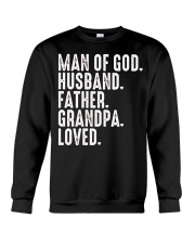 Man Of God-Husband-Father-Grandpa-Loved Crewneck Sweatshirt tile