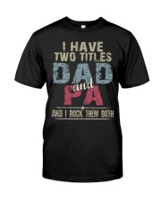 Dad and Pa - Perfect gift Premium Fit Mens Tee tile