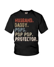 Husband-Daddy-Pops-Pop Pop-Protector Youth T-Shirt tile