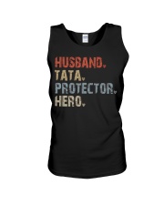 Husband-Tata-Protector-Hero Unisex Tank tile