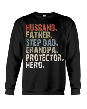 Husband - Father - Step Dad - Grandpa - v1 Crewneck Sweatshirt tile