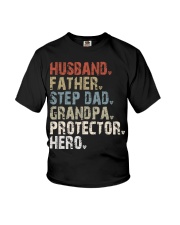 Husband - Father - Step Dad - Grandpa - v1 Youth T-Shirt tile