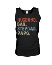 Husband - Dad - Stepdad - Papo Unisex Tank tile