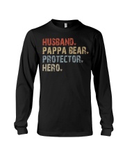Husband-Pappa Bear-Protector-Hero Long Sleeve Tee tile