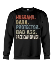 Husband-Dada-Protector-Bad ass-Race Car Driver Crewneck Sweatshirt tile