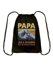 Papa - Vintage style Drawstring Bag tile