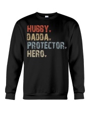 Hubby-Dadda-Protector-Hero Crewneck Sweatshirt tile
