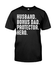 husband-bonus-dad-protector-hero Premium Fit Mens Tee tile