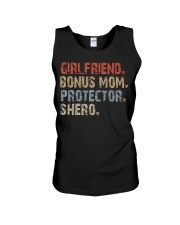 Girlfriend-Bonus Mom-Protector-Shero Unisex Tank tile