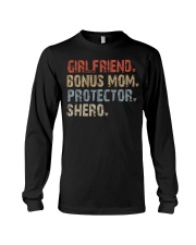 Girlfriend-Bonus Mom-Protector-Shero Long Sleeve Tee tile