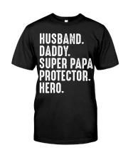 Super Papa - Protector - Hero Classic T-Shirt front
