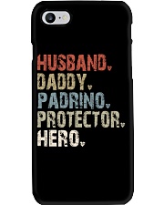 husband-daddy-padrino-protector-hero Phone Case tile