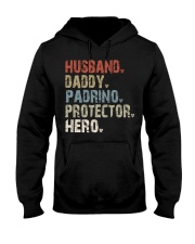 husband-daddy-padrino-protector-hero Hooded Sweatshirt tile