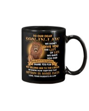To our Son-in-law - Love Parents-in-law Mug front