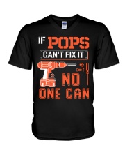 If Pops can't fix it - No one can V-Neck T-Shirt tile