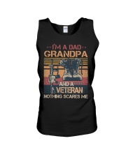 Im a Dad Grandpa and Veteran Unisex Tank tile