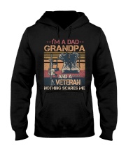 Im a Dad Grandpa and Veteran Hooded Sweatshirt tile