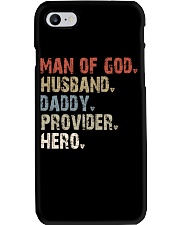 Man Of God-Husband-Daddy-Provider-Hero Phone Case tile